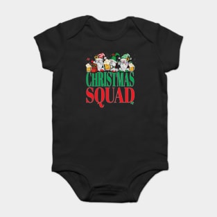 Christmas Squad Friend Family Group Matching Christmas Party Baby Bodysuit